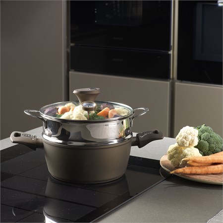 Set Friggivapor Multifunzione Diamantea Cm 22 in Cucina