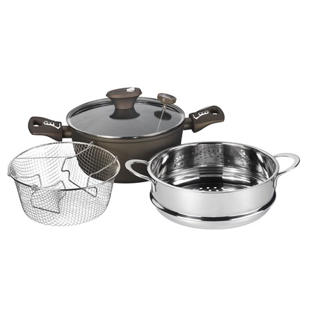 Set Friggivapor Multifunzione Diamantea Cm 22 in Cucina