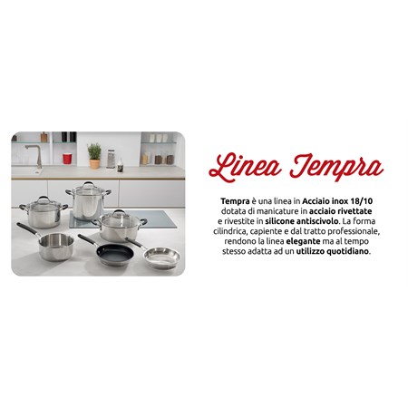 Tempra Nuovo Coperchio Cm 32 in Cucina