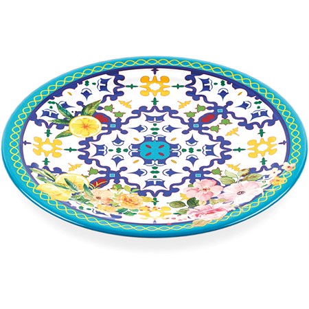 Piatto Dessert Flower e Lemon in Tavola