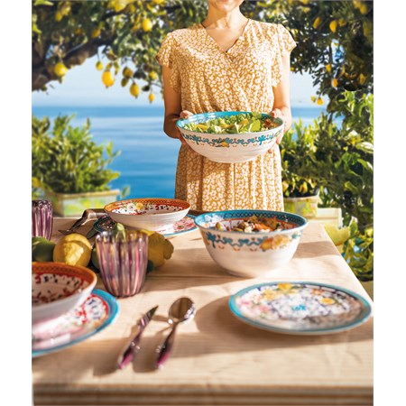 Piatto Dessert Flower e Lemon in Tavola