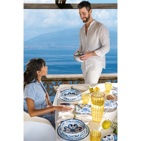 Piatto Fondo Blues in Tavola