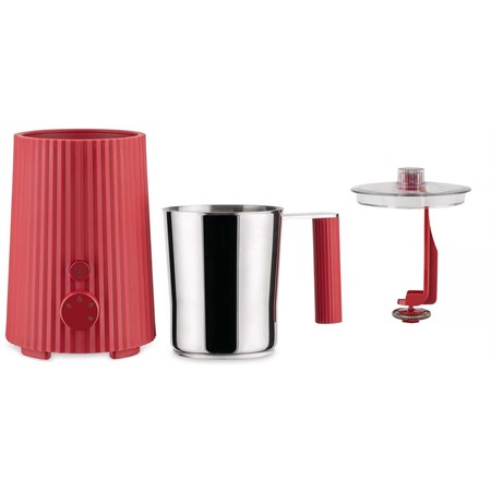 Cappuccinatore Plissè Rosso in Cucina