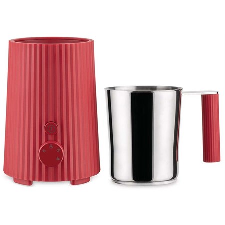 Cappuccinatore Plissè Rosso in Cucina