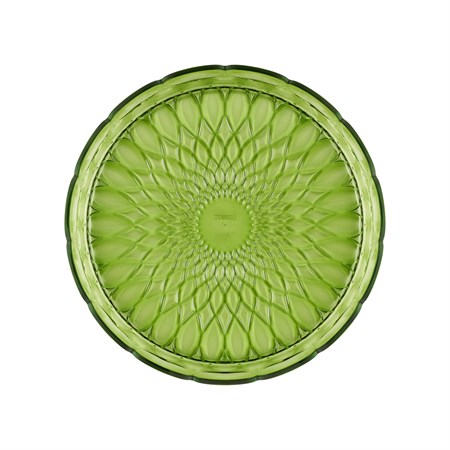 Vassoio Tondo Piccolo Vanity Verde Ninfea in Tavola