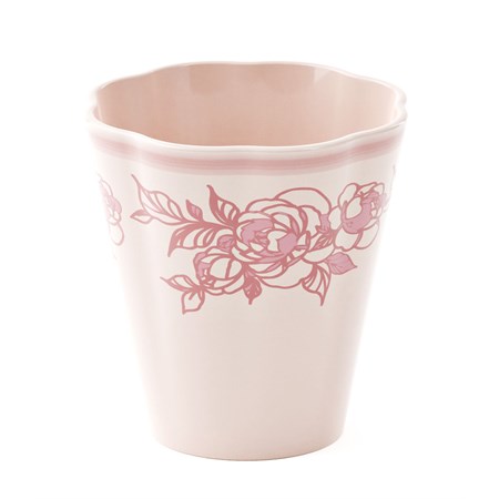 Josephine Alzata Con Campana Rosa Polvere in Cucina