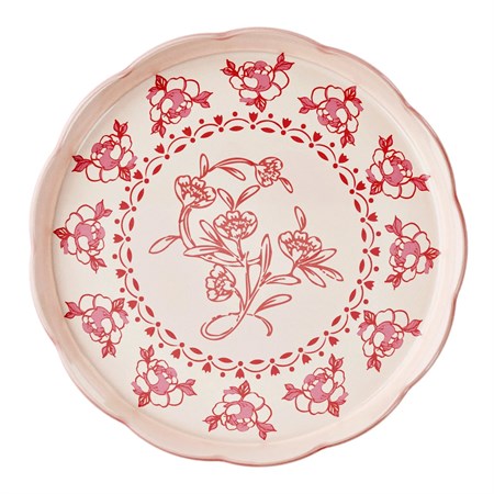 Josephine Alzata Con Campana Rosa Polvere in Cucina