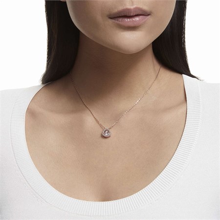 Collana Millennia Taglio Trilliant Oro Rosa in Boutique