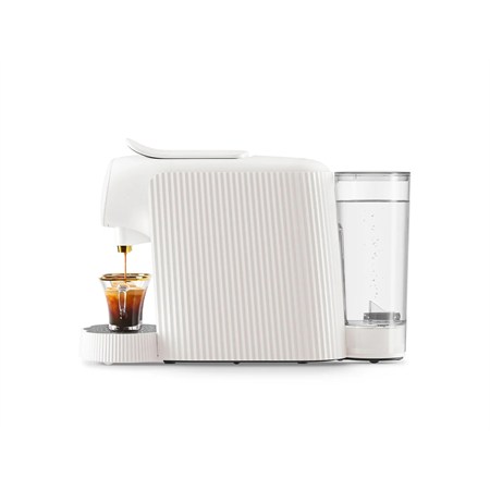 Macchina Per Caffè Espresso Plissè L'Or Barista Bianco in Cucina