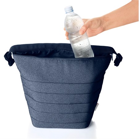 Borsa Termica Handy Jeans Con Contenitore in Casa