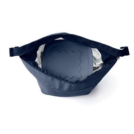 Borsa Termica Handy Jeans Con Contenitore in Casa