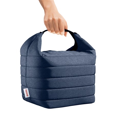 Borsa Termica Handy Jeans Con Contenitore in Casa