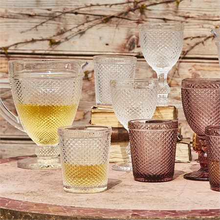 Set 3 Bicchieri Acqua Tognana Diamante Cc 300 in Tavola