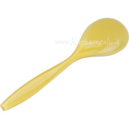 Cucchiaio Vintage Giallo Ambra in Tavola