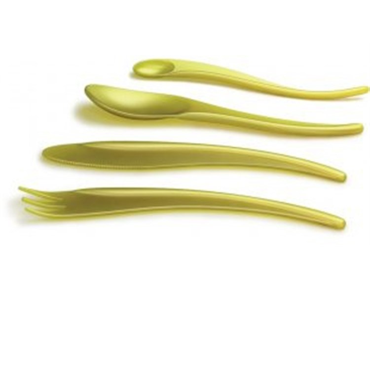 Zlin Set 4 Posatine Giallo