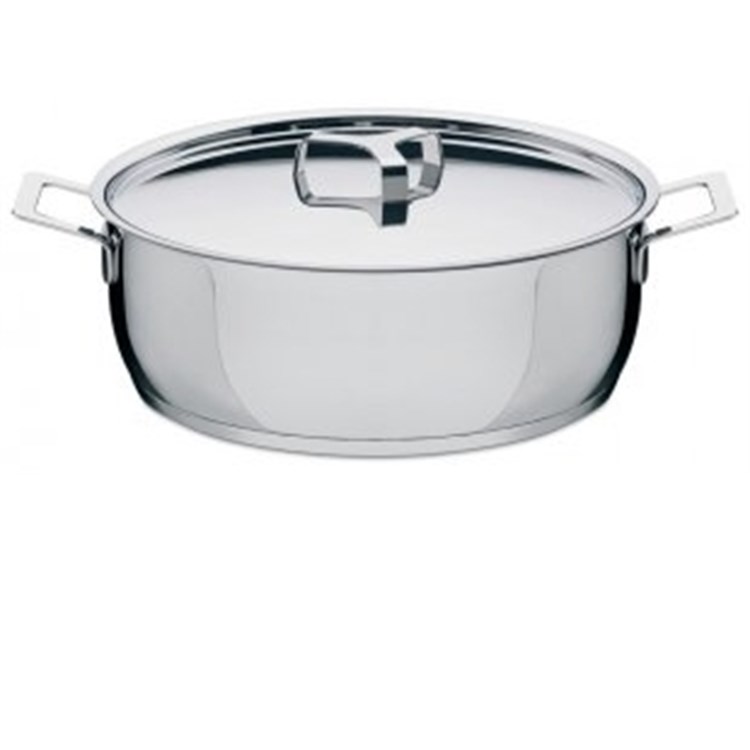 Potsepans Casseruola Bassa Con Coperchio Cm 24