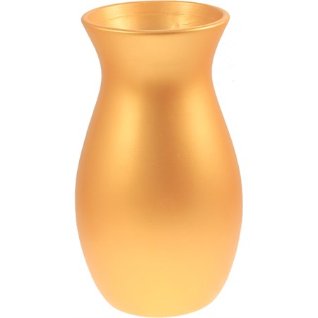 vaso fiori anfora oro in ceramica