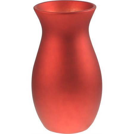 vaso fiori anfora rosso in ceramica