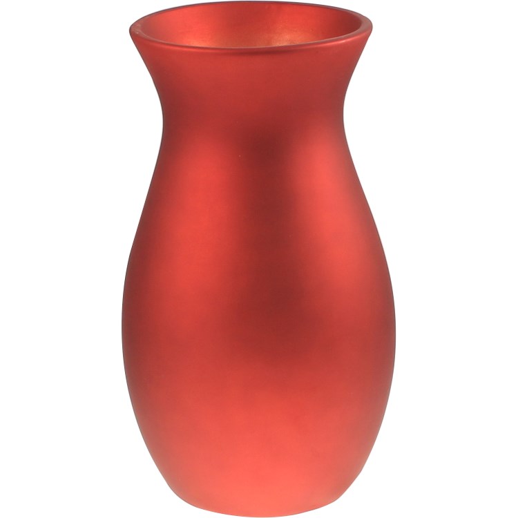 Vaso Fiori Anfora Rosso