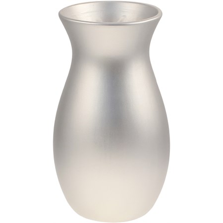 vaso fiori anfora silver in ceramica
