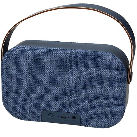 altoparlante cassa bag bluetooth speaker blu jeans