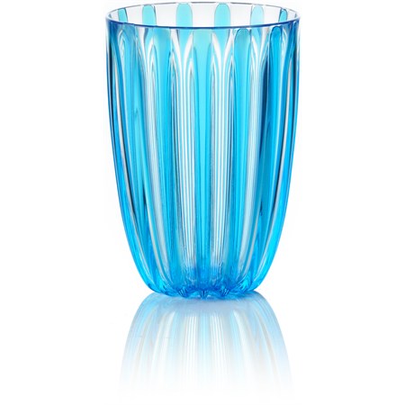 bicchiere alto dolcevita turchese