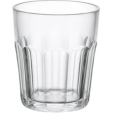 bicchiere basso molato trasparente guzzini