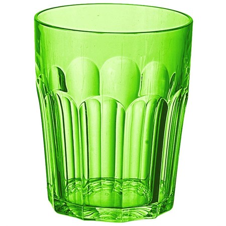 bicchiere basso molato verde guzzini