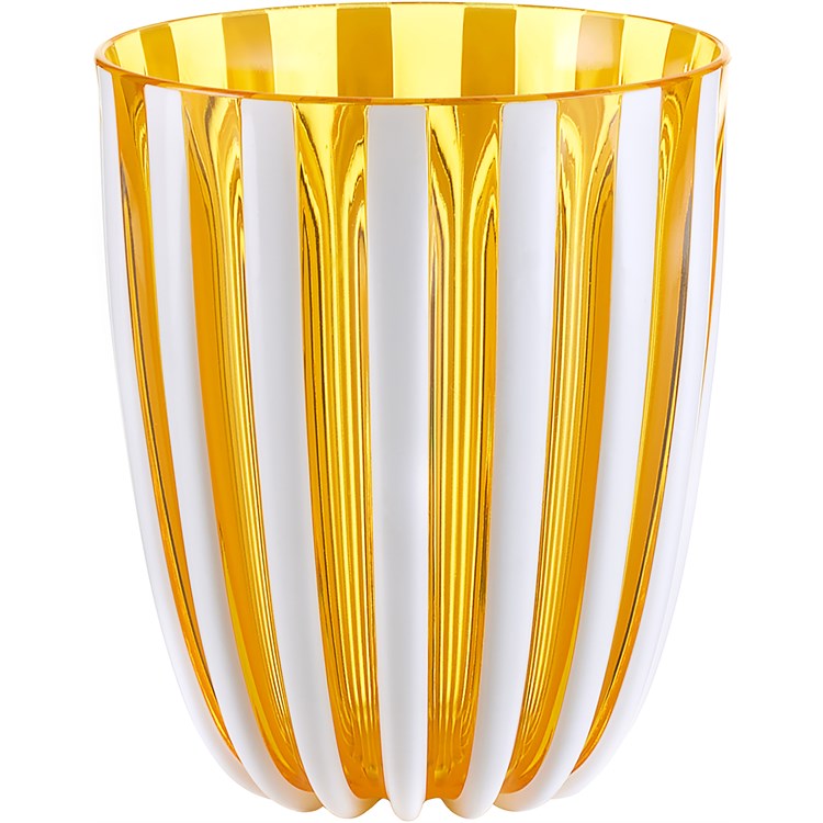 Bicchiere Basso Pin-Up Giallo Ambra