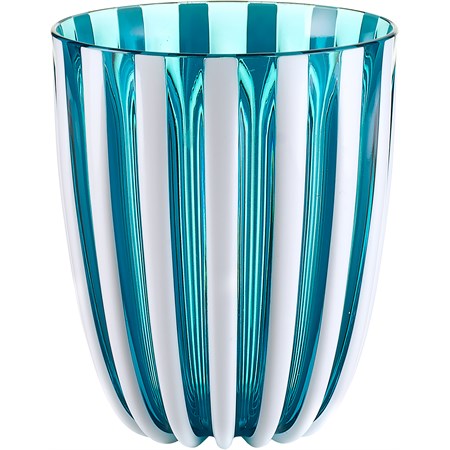 bicchiere basso pin up verde acqua