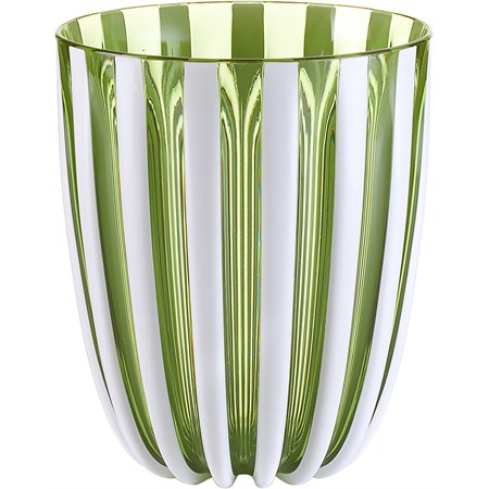 bicchiere basso pin up verde muschio