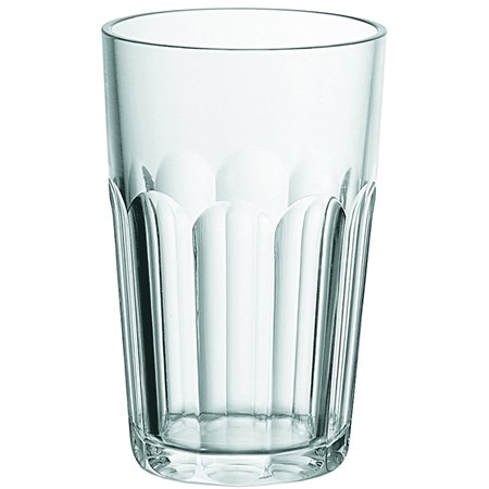 bicchiere molato alto trasparente guzzini
