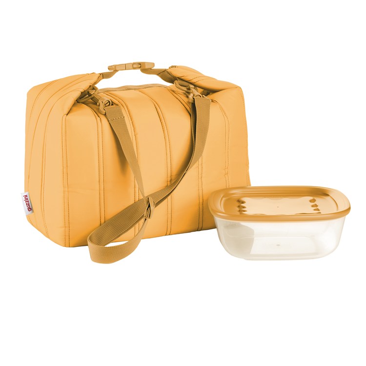 Borsa Termica Grande Handy Bio Giallo Mango Con Contenitore