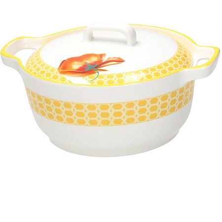 cocotte con coperchio poppies