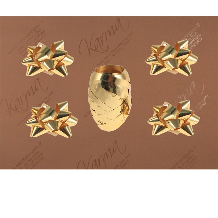 Set Confezionamento Regalo Oro