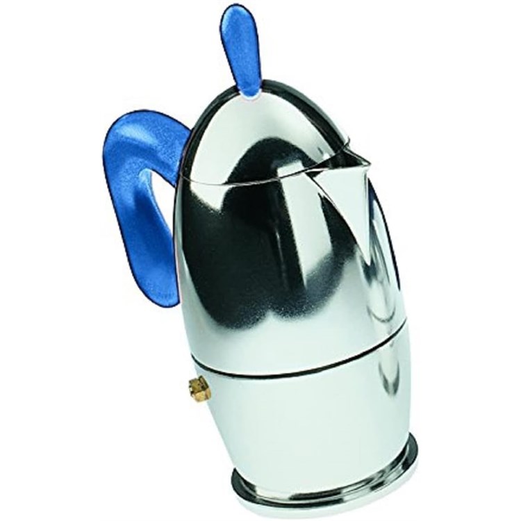 Caffettiera 6 Tazze Zaza Azzurro Mediterraneo