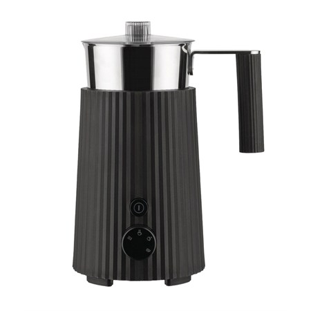 cappuccinatore plisse nero