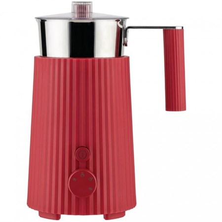 cappuccinatore plisse rosso