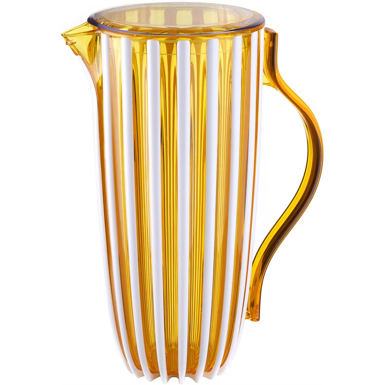Caraffa Con Coperchio Pin-Up Giallo Ambra