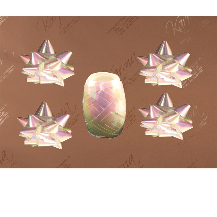 Set Confezionamento Regalo Multicolor Perlato