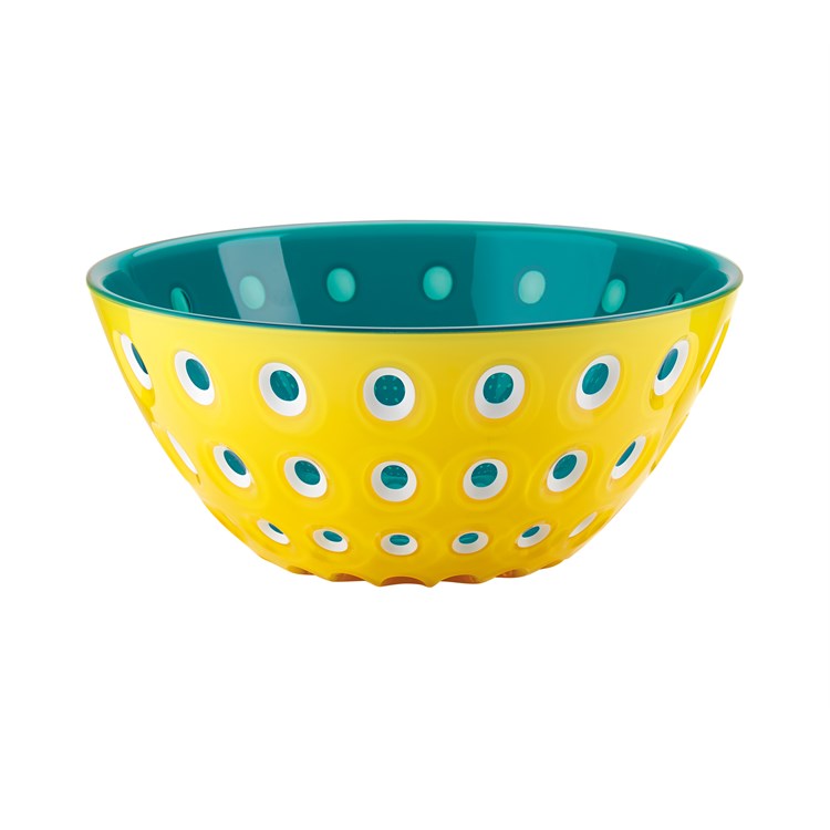 Ciotola Le Murrine Giallo Bianco Acquamarina cm 25