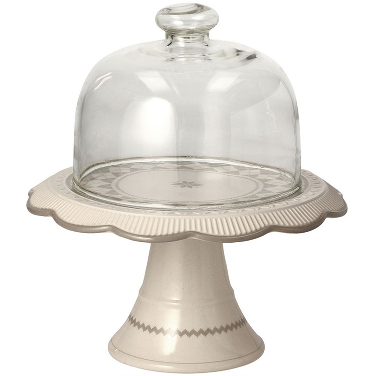 Alzata In Ceramica Per Torte Christmas Polaris