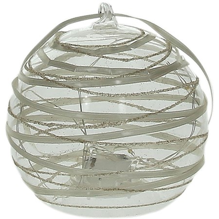 sfera led in vetro