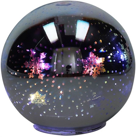 sfera led stelline 3d