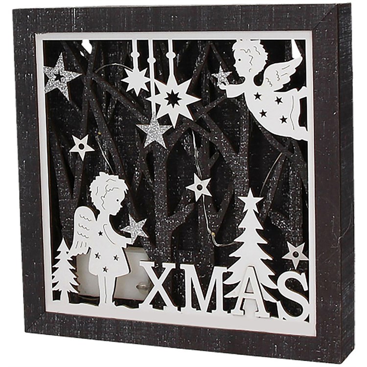 Quadretto Angelo Led