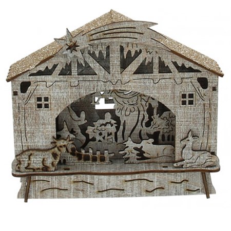 presepe in legno