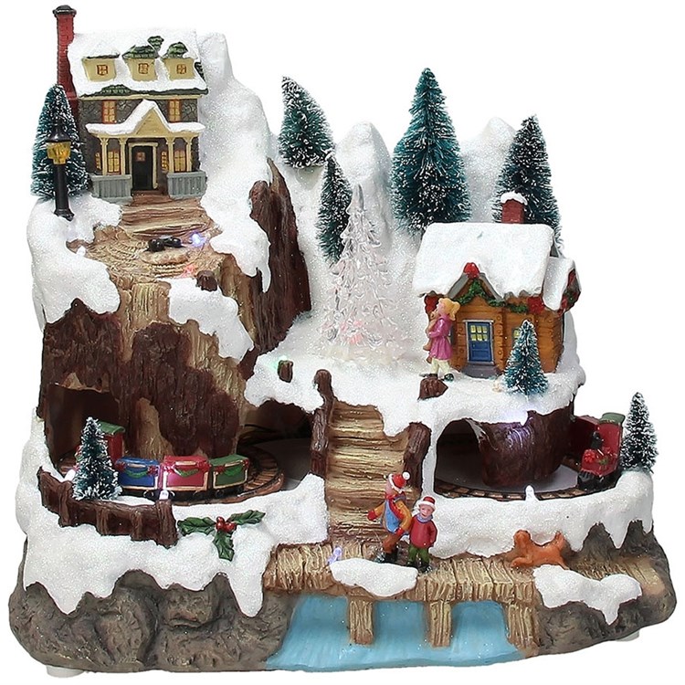 Carillon con Paesaggio Montano