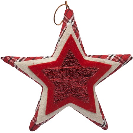 addobbo stella red christmas