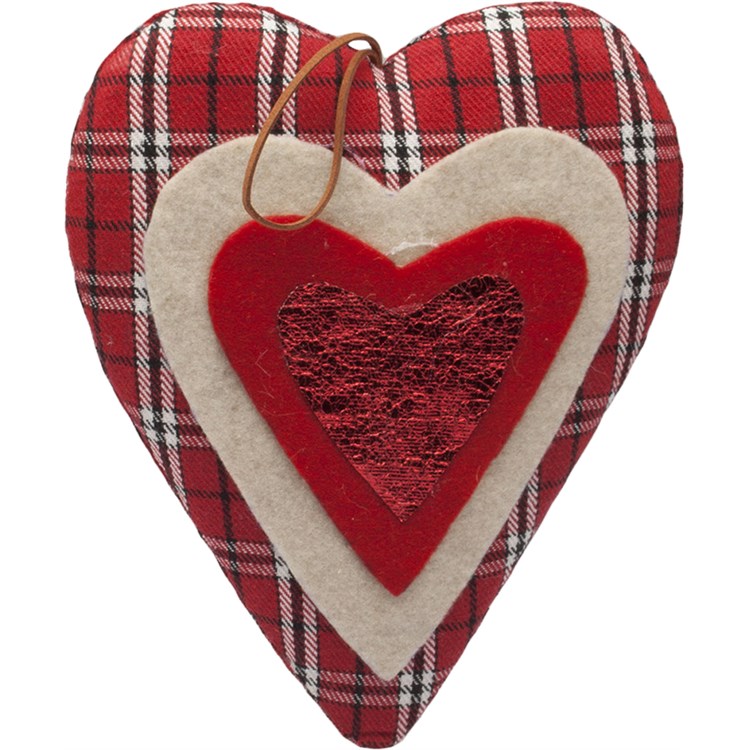 Addobbo Cuore Red Christmas