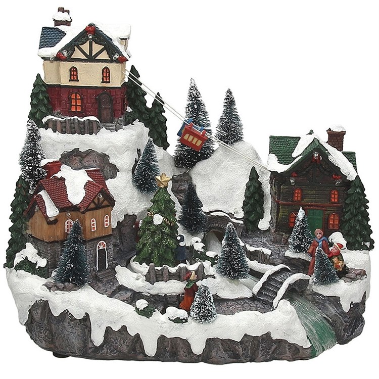 Paesaggio con Funivia 31 x 18 x 29